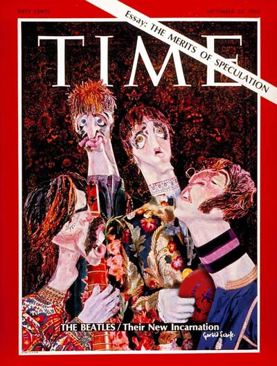 Beatles are on Time Magazine's Cover in 1967