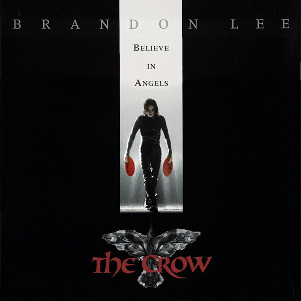Brandon Lee as 'The Crow'