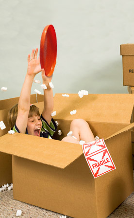 Children may not be sent via the U.S. Post Office