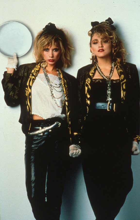 Rosanna Arquette and Madonna in 'Desperately Seeking Susan'