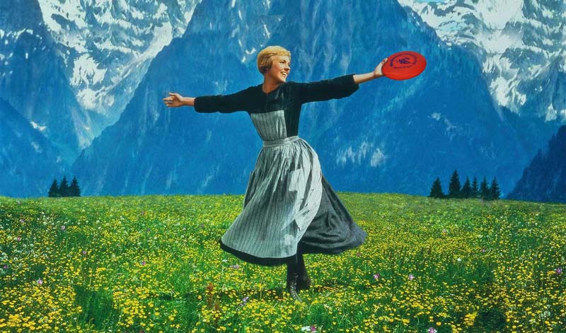 Julie Andrews in 'The Sound of Music'