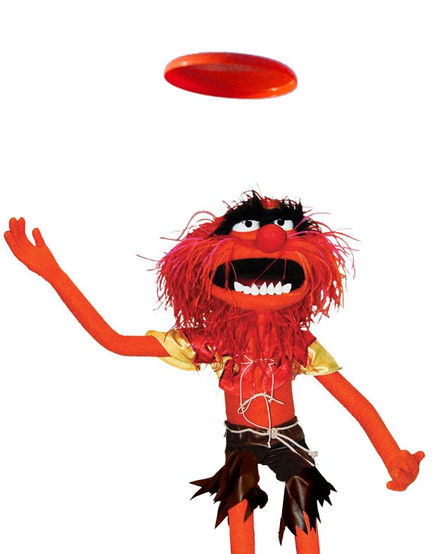 The Muppet character 'Animal'
