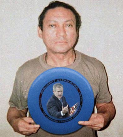 George Bush hates Manuel Noriega