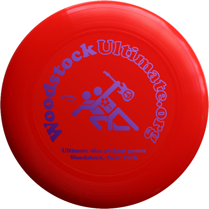 Red Woodstock Ultimate Disc