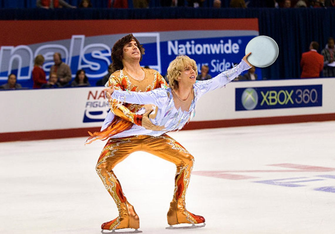 Will Ferrell  and Jon Heder in 'Blades of Glory'
