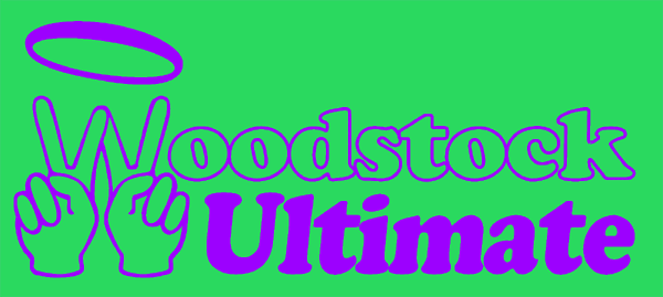 Woodstock Ultimate Peace Sign Logo